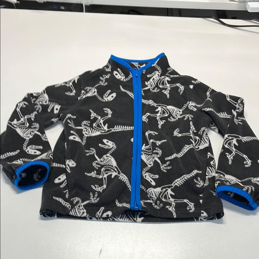 OshKosh B'gosh Black Jacket with Skeleton Print